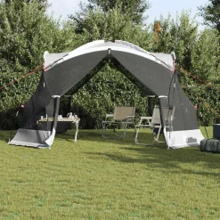 vidaXL Actividades Al Aire Libre-Tienda mosquitera con techo 434 x 434 x 230 cm