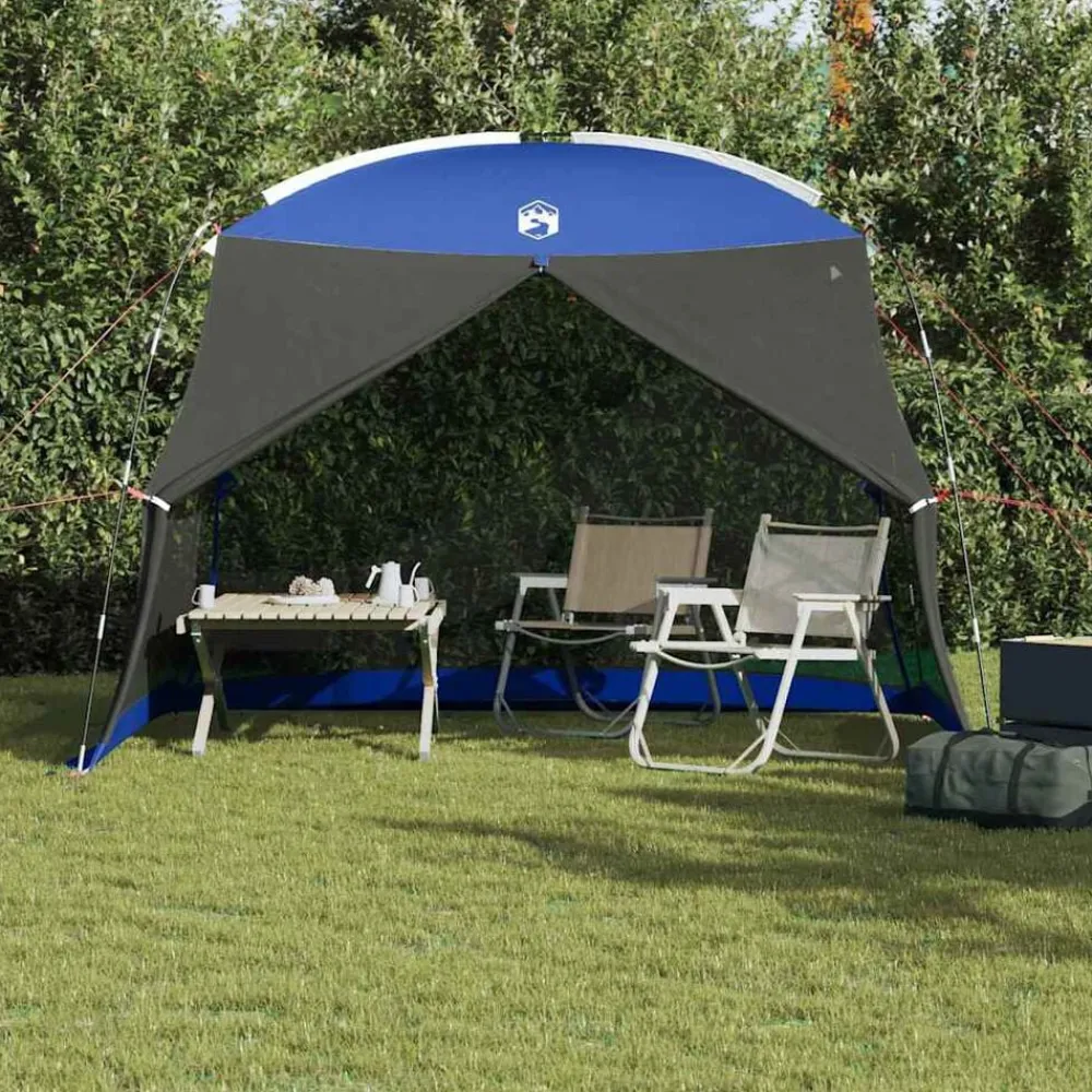 vidaXL Tienda mosquitera con techo Azul Azure 320 x 320 x 218 cm Azul celeste Best