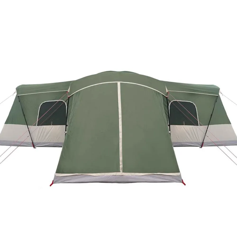 vidaXL Tienda para 16 personas con techo 680 x 510 x 210 cm Verde Hot