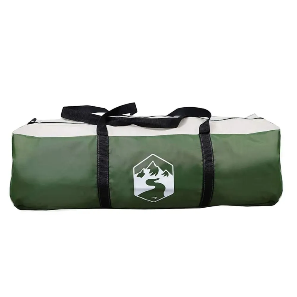 vidaXL Tienda para 16 personas con techo 680 x 510 x 210 cm Verde Hot