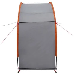 vidaXL Tienda para guardar bicicletas 210 x 90 x 174 cm Gris y naranja Sale