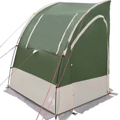 vidaXL Tienda para portón trasero 194 x 180 x 210 cm tafetán Verde Outlet