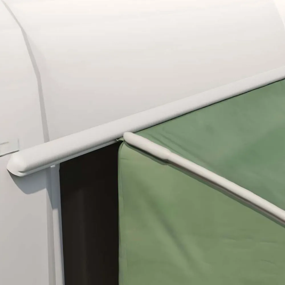 vidaXL Tienda para portón trasero 194 x 180 x 210 cm tafetán Verde Outlet