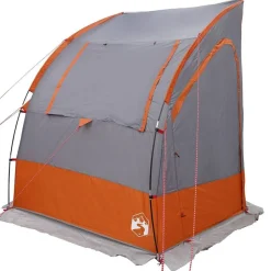 vidaXL Tienda para portón trasero 194 x 180 x 210 cm Gris y naranja New