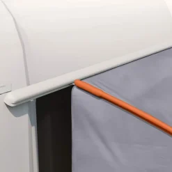 vidaXL Tienda para portón trasero 194 x 180 x 210 cm Gris y naranja New