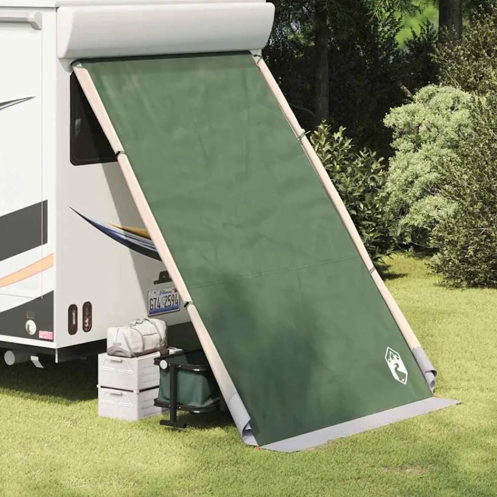 vidaXL Tienda para portón trasero 190 x 150 x 185 cm tafetán Verde Outlet