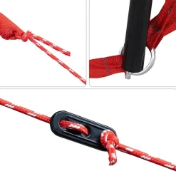 vidaXL Actividades Al Aire Libre-Tienda para portón trasero 285 x 255 x 245 cm tafetán