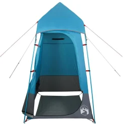 vidaXL Tienda servicio baño impermeable Azul Discount