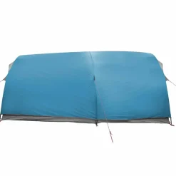 vidaXL Tienda túnel con techo 500 x 348 x 200 cm tafetán Azul New