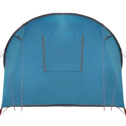 vidaXL Tienda túnel para 4 personas y gris 740 x 370 x 220 cm Azul