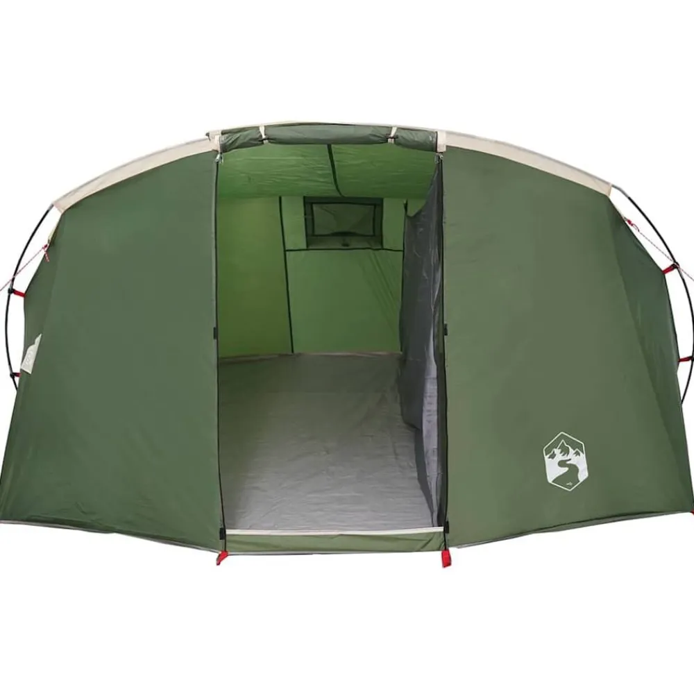 vidaXL Tienda túnel para 4 personas y 318 x 275 x 140 cm Verde Hot