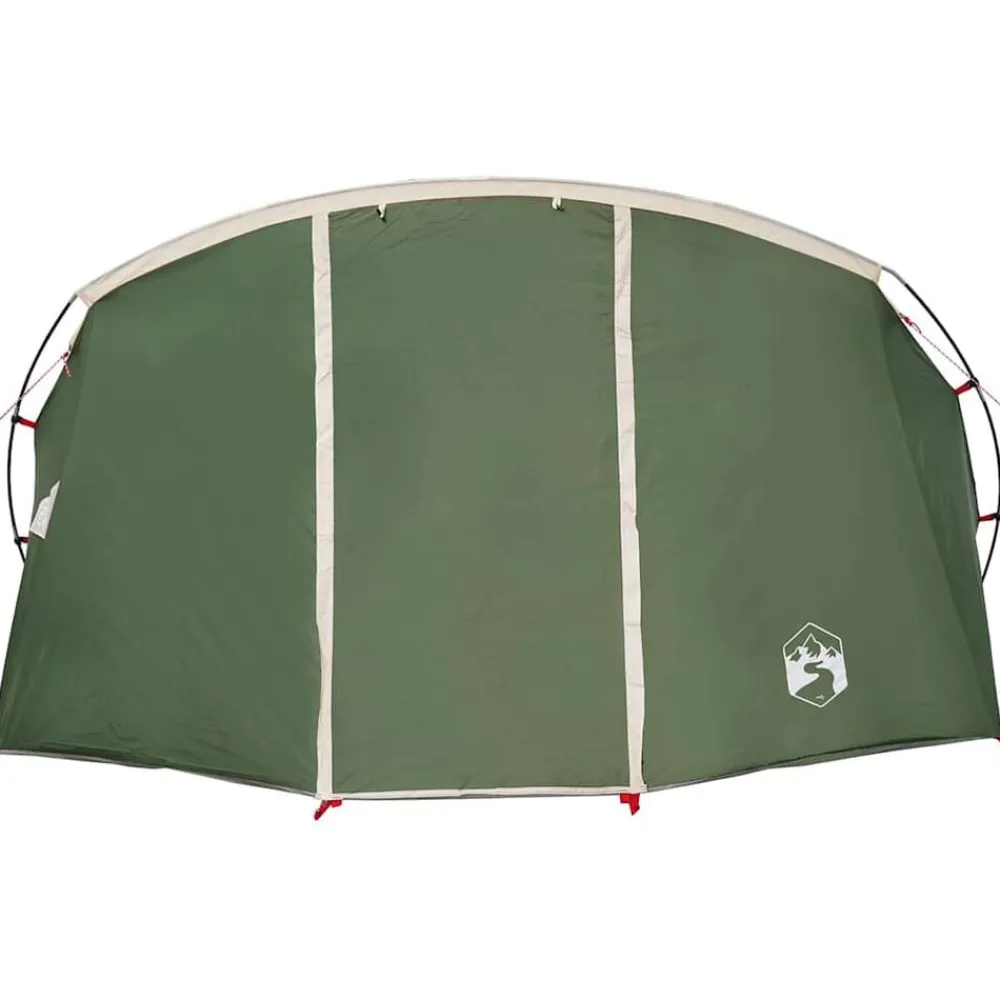 vidaXL Tienda túnel para 4 personas y 318 x 275 x 140 cm Verde Hot