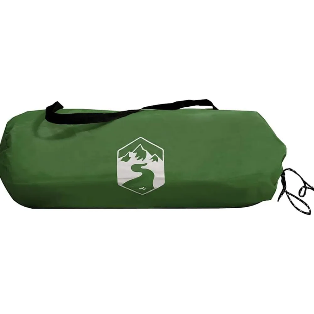 vidaXL Tienda túnel para 4 personas y 318 x 275 x 140 cm Verde Hot