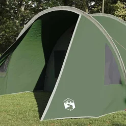 vidaXL Tienda túnel para 4 personas y 778 x 356 x 210 cm Verde Clearance