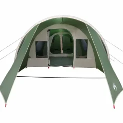 vidaXL Tienda túnel para 4 personas y 778 x 356 x 210 cm Verde Clearance