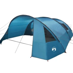 vidaXL Actividades Al Aire Libre-Tienda túnel para 6 personas y gris 700 x 590 x 215 cm