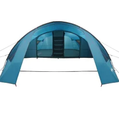 vidaXL Actividades Al Aire Libre-Tienda túnel para 6 personas y gris 700 x 590 x 215 cm