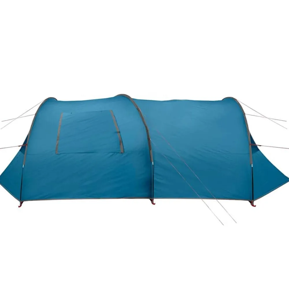 vidaXL Actividades Al Aire Libre-Tienda túnel para 6 personas y gris 700 x 590 x 215 cm
