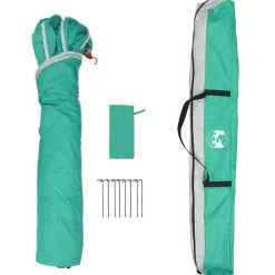 vidaXL Tiendas instantáneas para 4 personas de liberación rápida Verde mar Best
