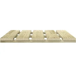 vidaXL Tile de Decking 6 pcs 50 x 50 cm Pino Impregnado Verde Online