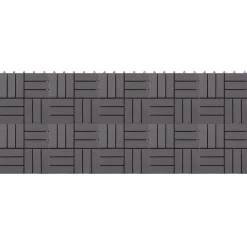 vidaXL Tile de Decking 10 pcs 30 x 30 cm Madera de Acacia Gris Sale