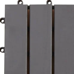 vidaXL Tile de Decking 10 pcs 30 x 30 cm Madera de Acacia Gris Sale
