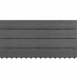 vidaXL Productos Del Hogar-Tile de Decking 6 pcs 60 x 30 cm WPC