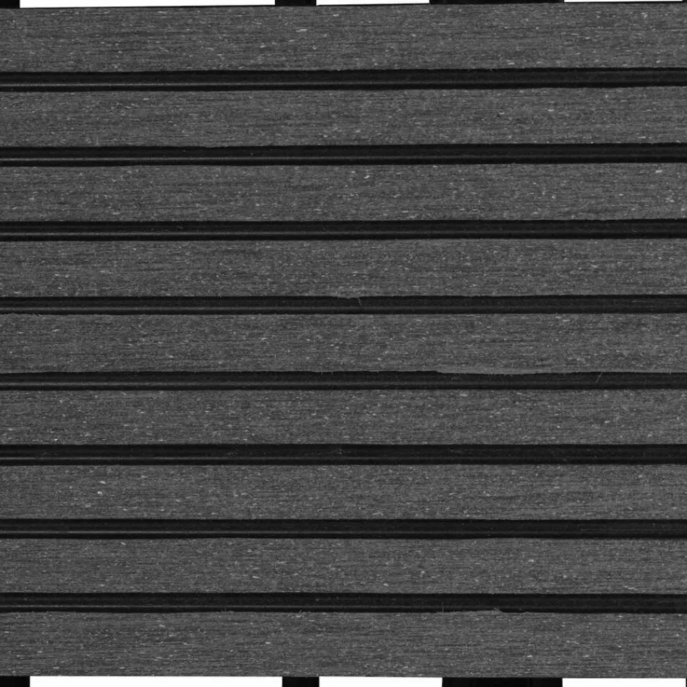 vidaXL Productos Del Hogar-Tile de Decking 11 pcs 30 x 30 cm WPC