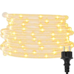 vidaXL Tira de luces con 120 LED blanco cálido PVC 5 m c&aacute;lido New
