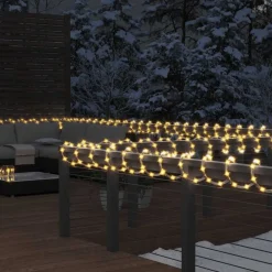 vidaXL Tira de luces con 120 LED blanco cálido PVC 5 m c&aacute;lido New