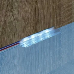 vidaXL Iluminación-Tira LED 2 pcs Negro y 1745 mm Cobre y plástico