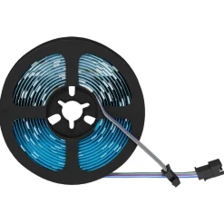 vidaXL Iluminación-Tira LED 2 pcs Negro y Transparente 2500 mm Cobre y plástico