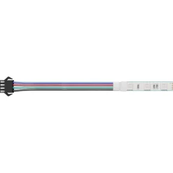 vidaXL Tira LED 2 pcs Negro y Multicolor 1745 mm Cobre y plástico Discount
