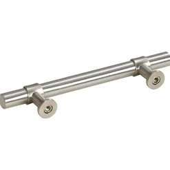 vidaXL Tiradores para armarios 10 uds acero inoxidable 96 mm Plateado Sale