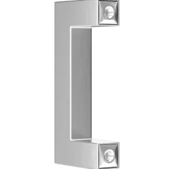 vidaXL Tiradores para armarios 10 uds acero inoxidable 64 mm Plateado Hot