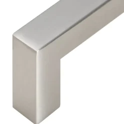 vidaXL Tiradores para armarios 10 uds acero inoxidable 64 mm Plateado Hot