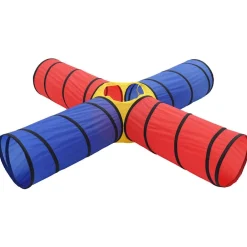 vidaXL Túnel de juegos para niños con 250 bolas multicolor Multicolor 2 Outlet