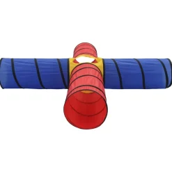 vidaXL Túnel de juegos para niños con 250 bolas Multicolor Discount
