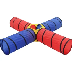 vidaXL Túnel de juegos para niños con 250 bolas multicolor Multicolor 1 Best