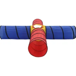 vidaXL Túnel de juegos para niños con 250 bolas multicolor Multicolor 1 Best
