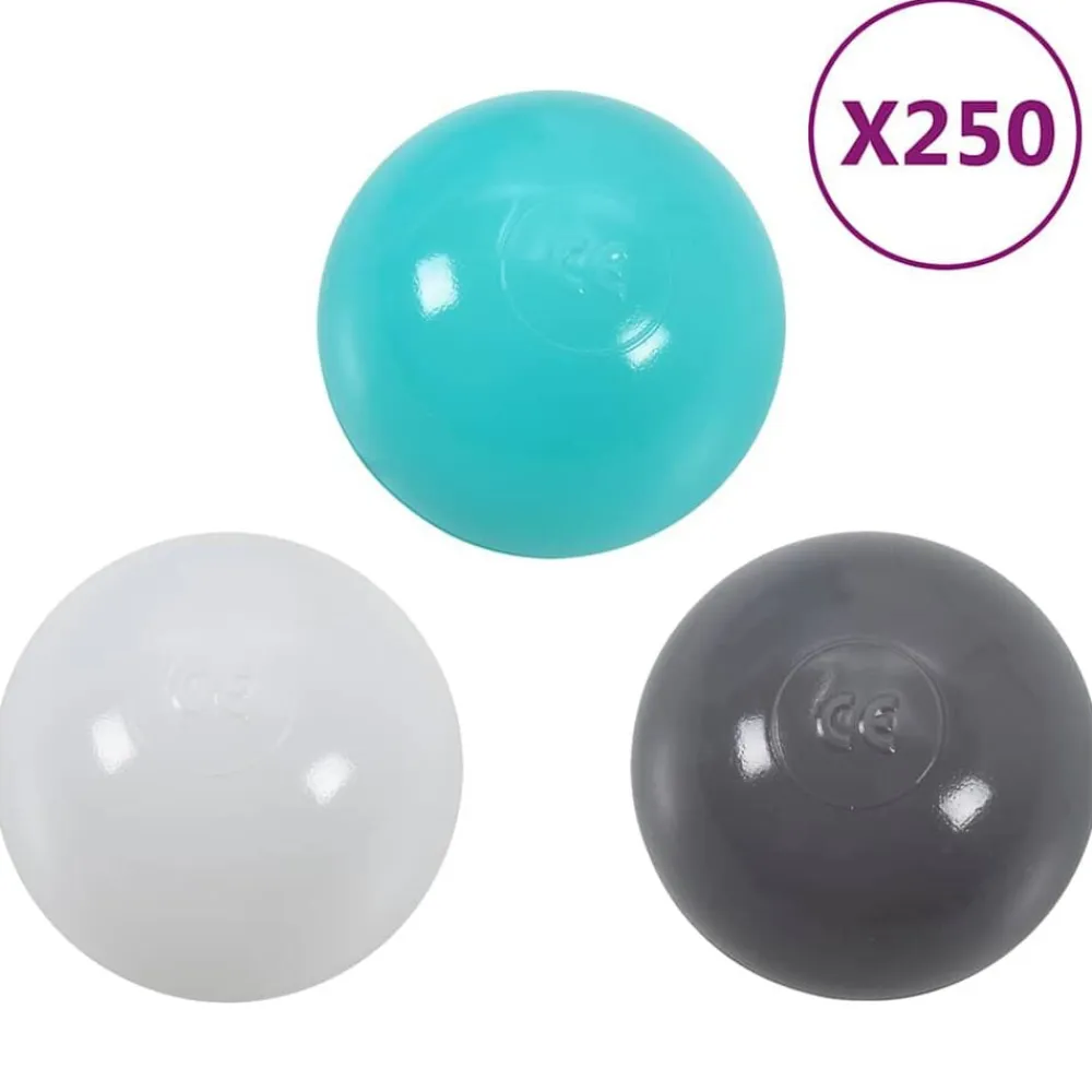 vidaXL Túnel de juegos para niños con 250 bolas multicolor Multicolor 1 Best