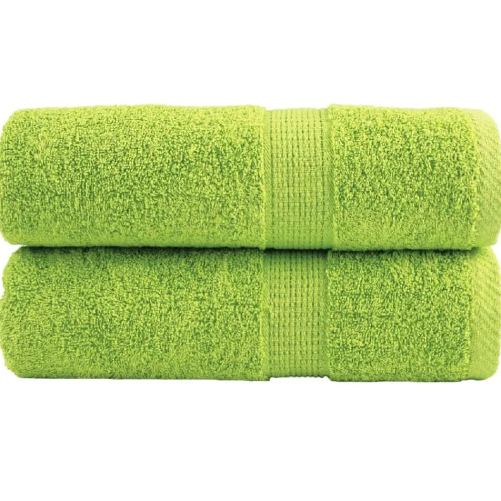 vidaXL Ropa De Casa-Toallas de mano premium SOLUND 2 unidades 30x30 cm 600 g/m²