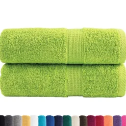 vidaXL Ropa De Casa-Toallas de mano premium SOLUND 2 unidades 30x30 cm 600 g/m²