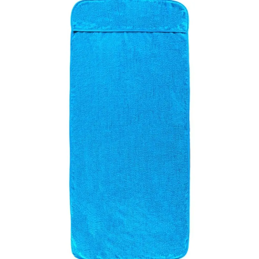 vidaXL Ropa De Casa-Toallas de playa 2 uds tela turquesa 400 g/m² 60x135 cm