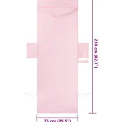 vidaXL Ropa De Casa-Toallas de Reposera 2 pcs 210 x 75 cm