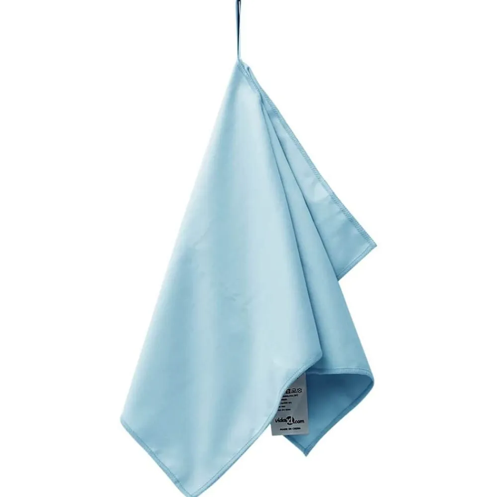 vidaXL Ropa De Casa-Toallas Deportivas 2 pcs 50 x 30 cm Poliéster y Poliamida