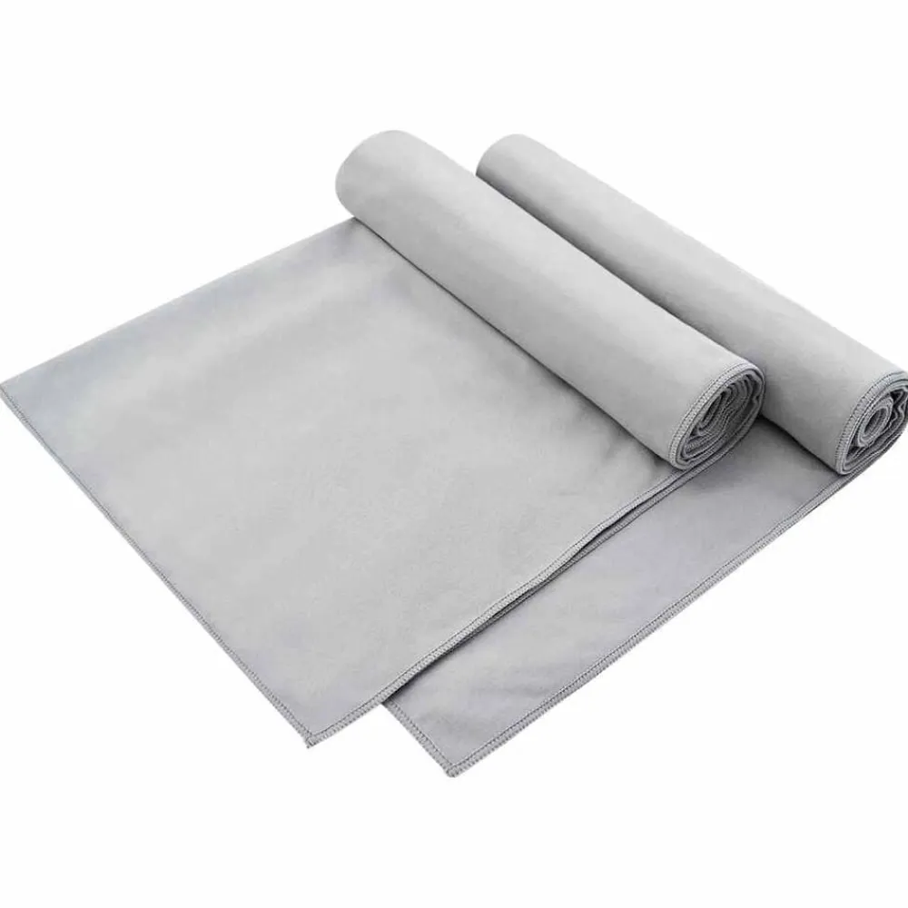 vidaXL Ropa De Casa-Toallas para Sillas de Exterior 2 pcs 130 x 60 cm