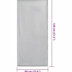vidaXL Ropa De Casa-Toallas para Sillas de Exterior 2 pcs 130 x 60 cm