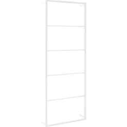 vidaXL Accesorios Para El Baño-Toallero 45x10x115 cm Acero