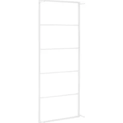 vidaXL Accesorios Para El Baño-Toallero 45x10x115 cm Acero